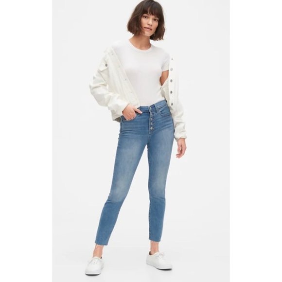 GAP Denim - High Rise True Skinny Ankle Jeans 👖